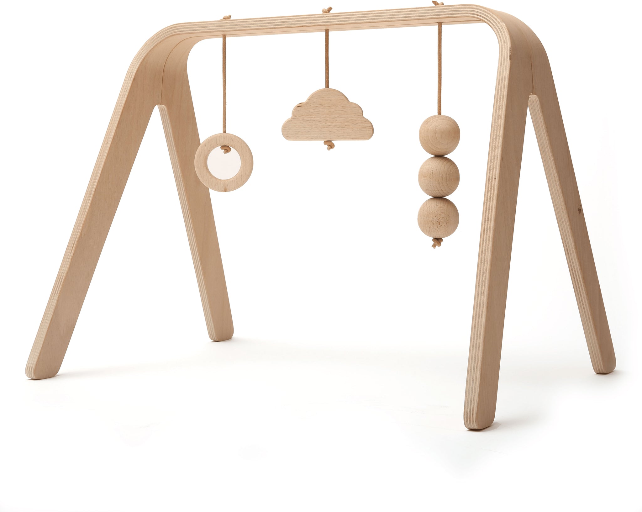 Naho Wooden Baby Activity Gym - Charlie Crane