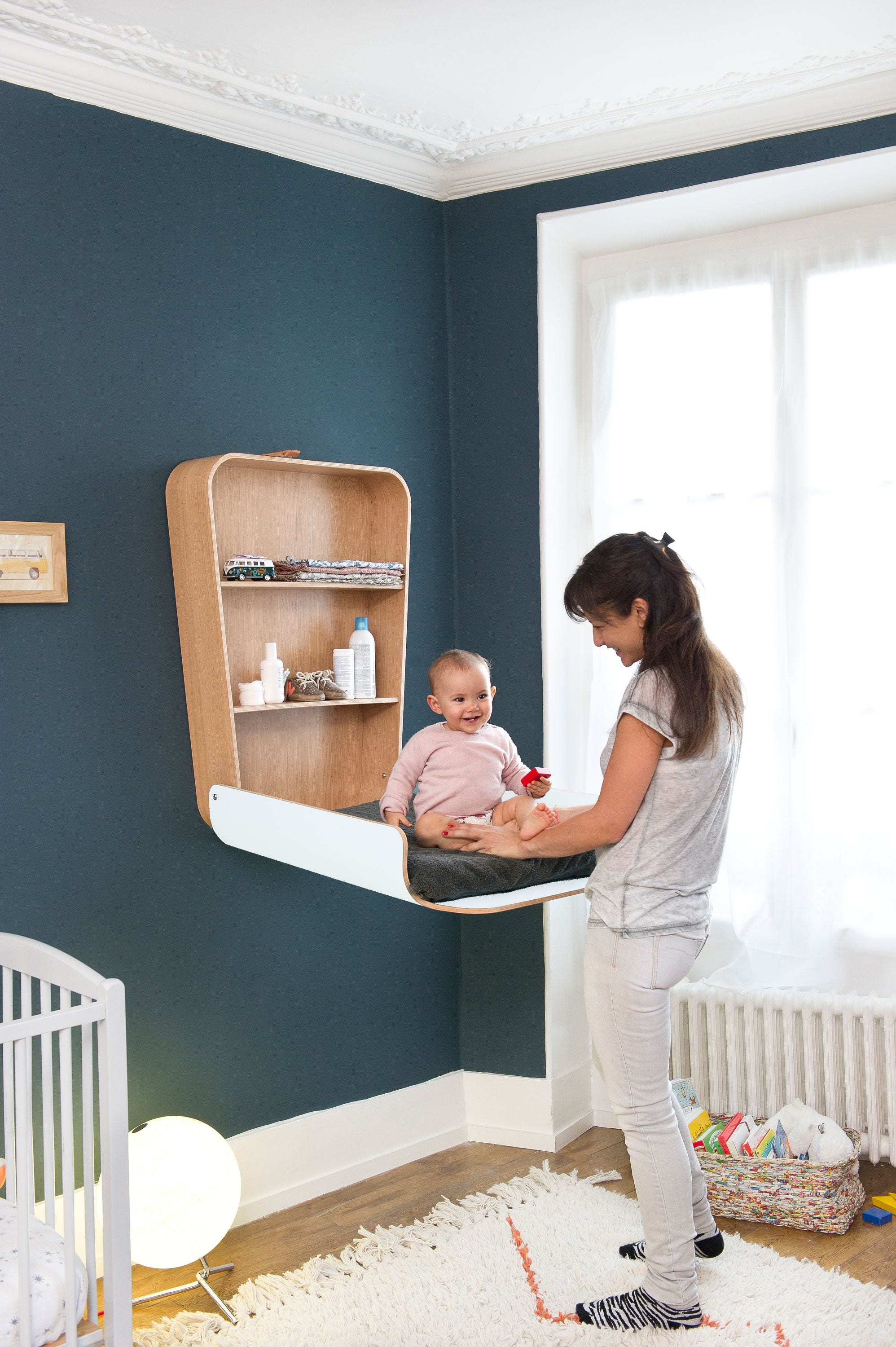 Noga Changing Table White - Charlie Crane