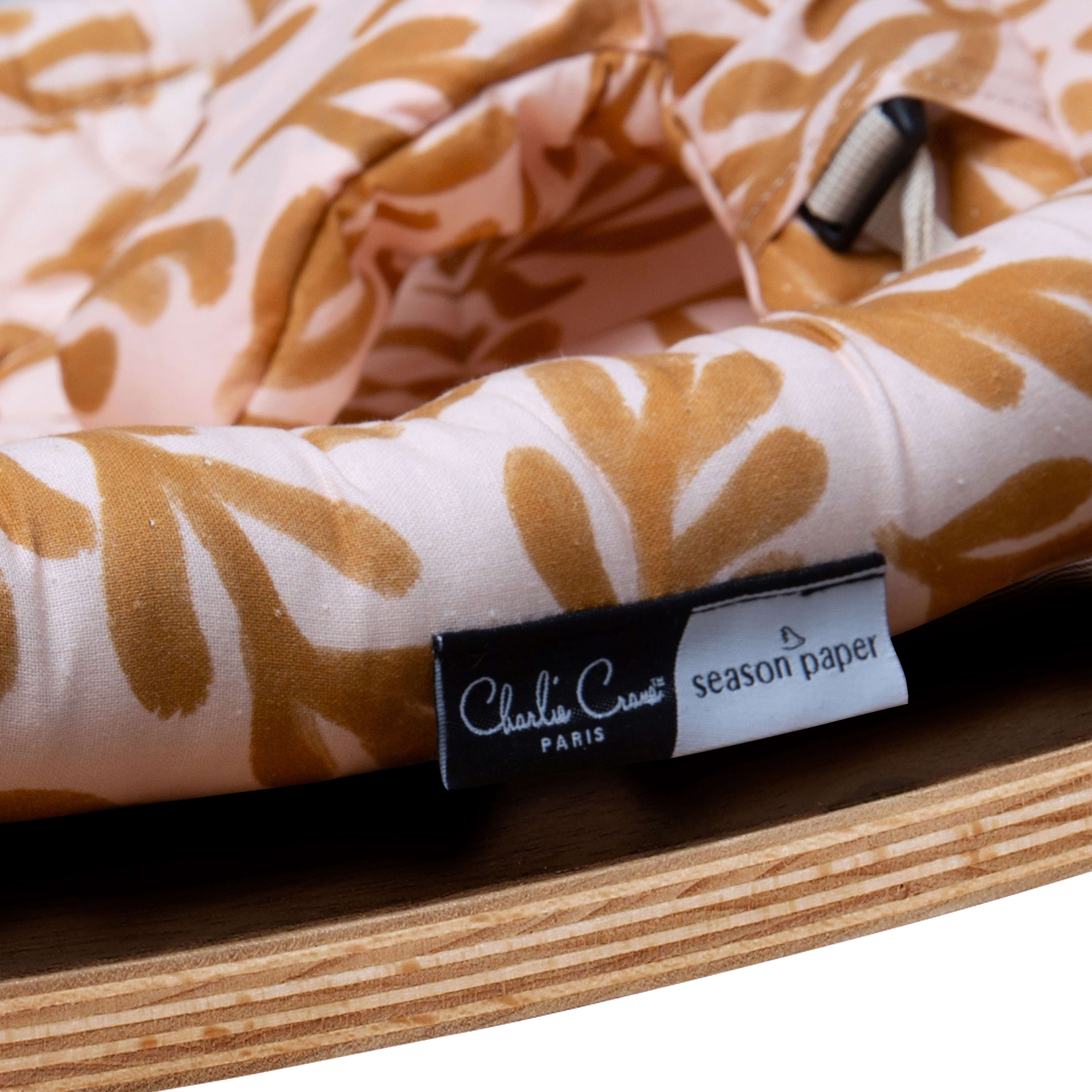 Levo Baby Rocker Season Paper - Walnut