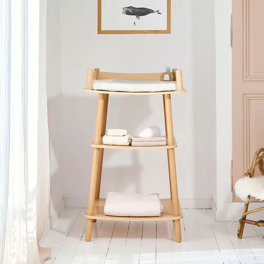 Pago Changing Table with Shelving - Charlie Crane