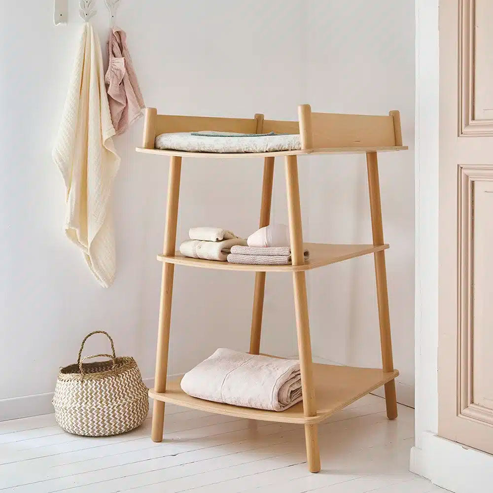 Pago Changing Table with Shelving - Charlie Crane