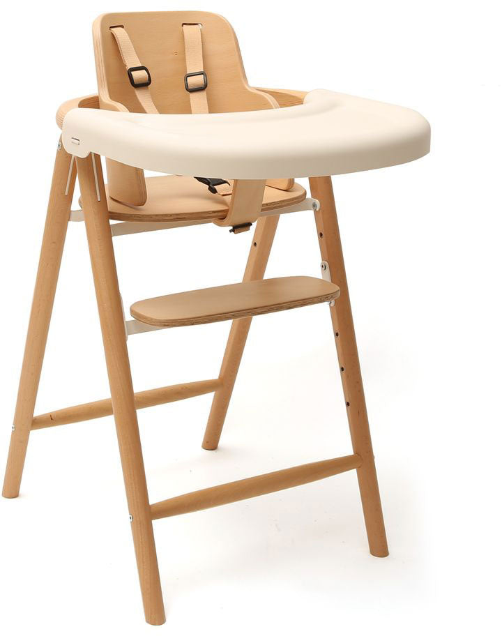 Tobo Wooden High Chair Natural - Charlie Crane