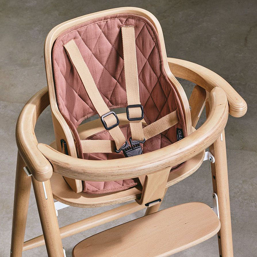 Tobo Wooden High Chair Natural - Charlie Crane