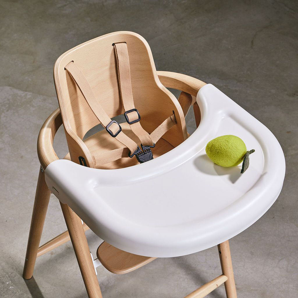 Tobo Wooden High Chair Natural - Charlie Crane