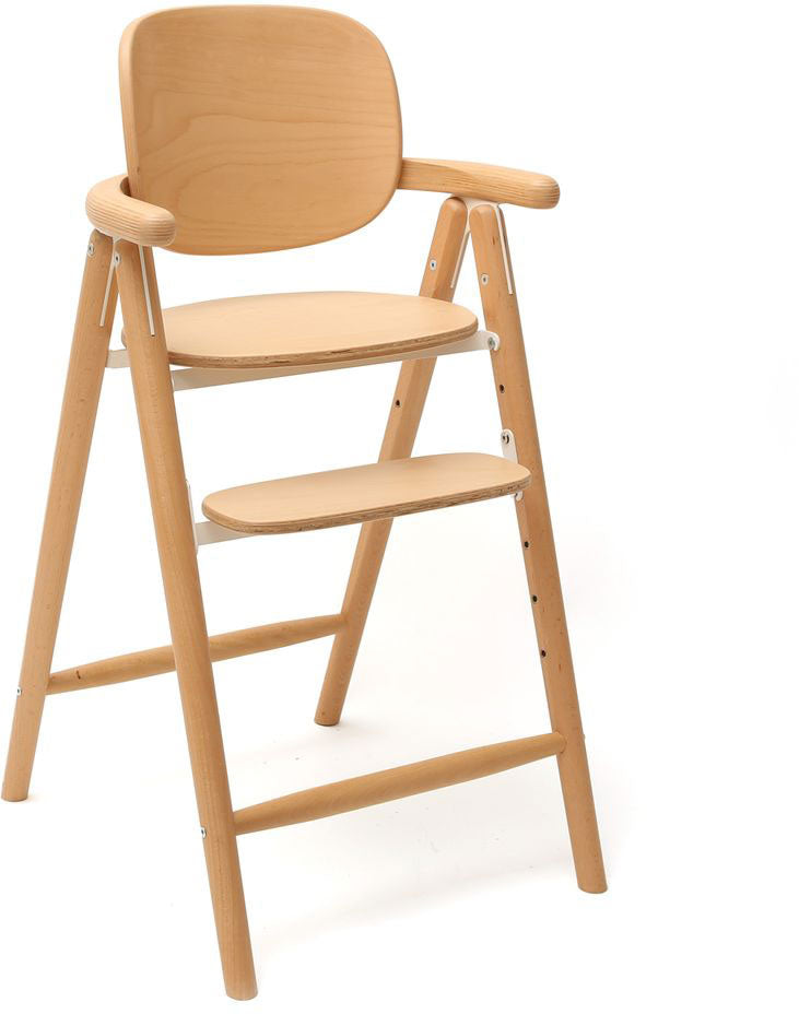 Tobo Wooden High Chair Natural - Charlie Crane