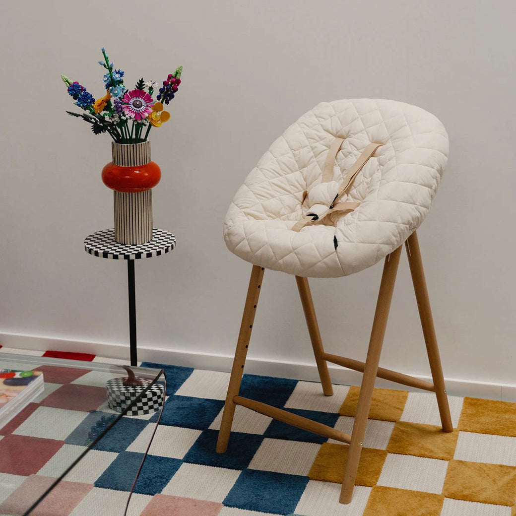 Tobo Wooden High Chair Natural - Charlie Crane