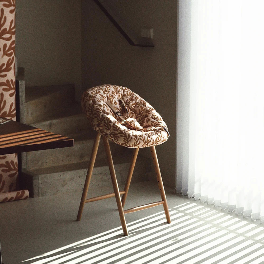 Tobo Wooden High Chair White - Charlie Crane