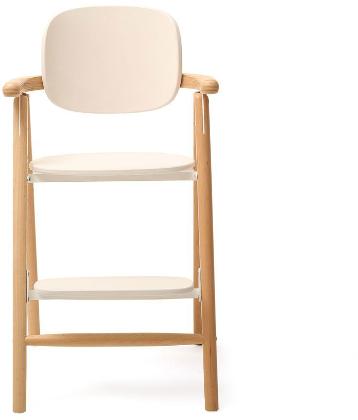 Tobo Wooden High Chair White - Charlie Crane