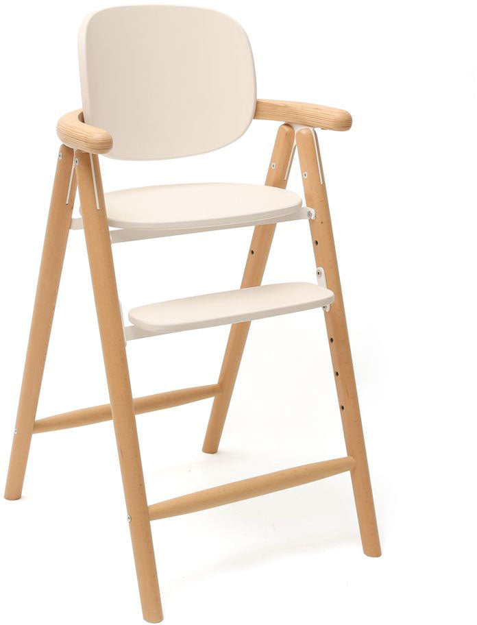 Tobo Wooden High Chair White - Charlie Crane