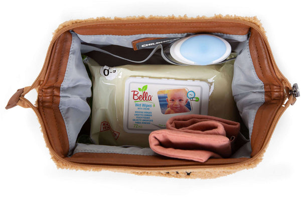 Baby Necessities Bag Teddy Beige - ChildHome