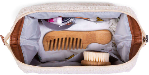 Baby Necessities Bag Teddy Off White - ChildHome