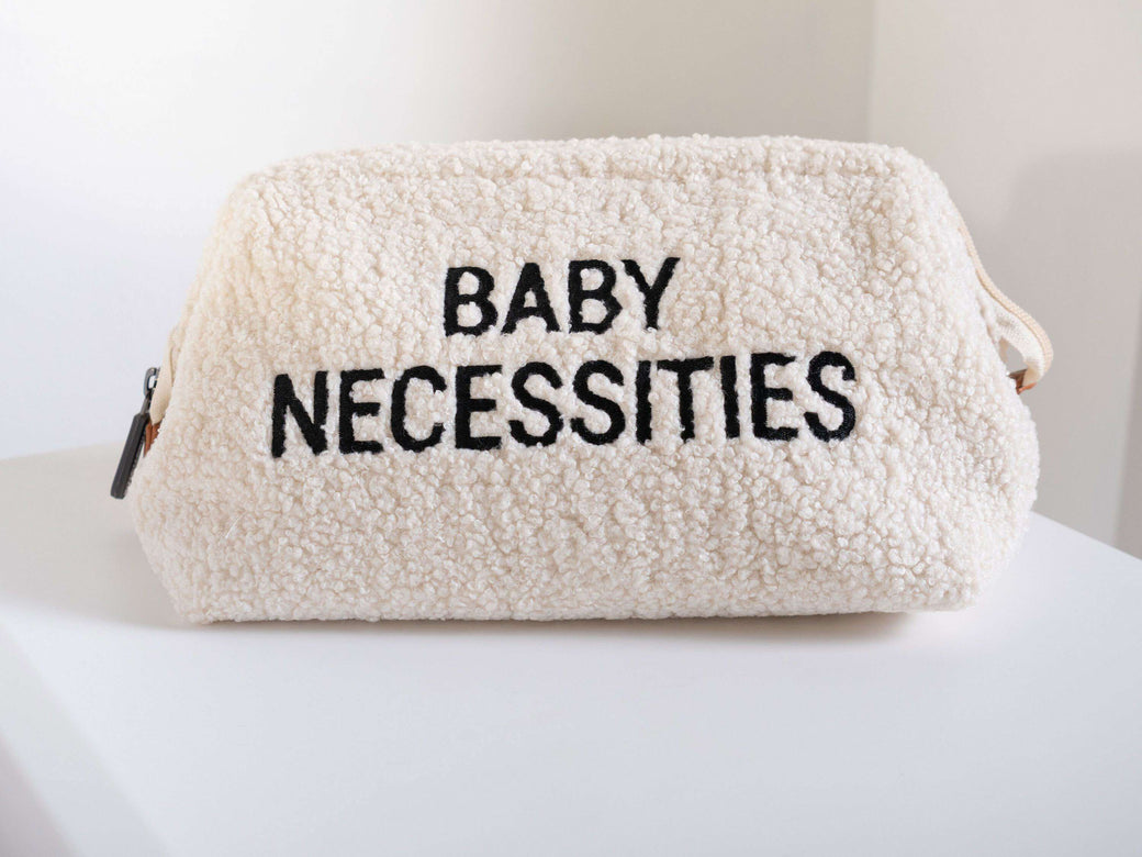 Baby Necessities Bag Teddy Off White - ChildHome