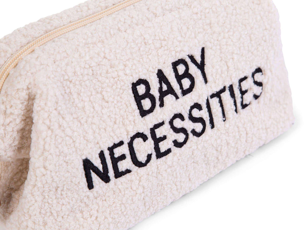 Baby Necessities Bag Teddy Off White - ChildHome