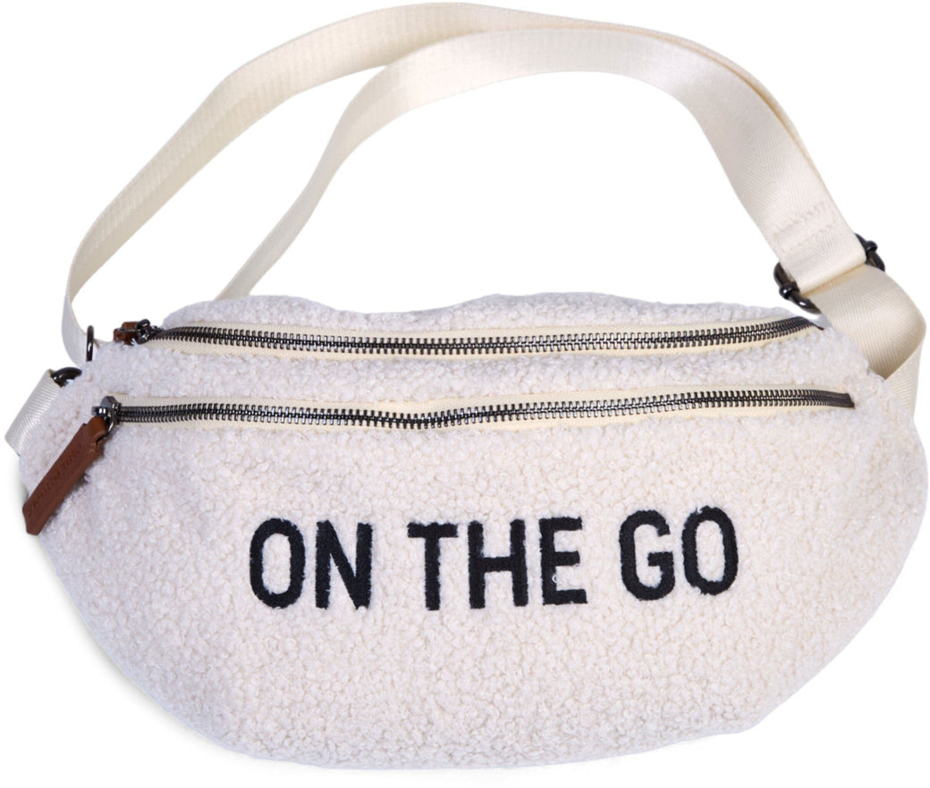Banana Bag On the Go Teddy Off White - ChildHome