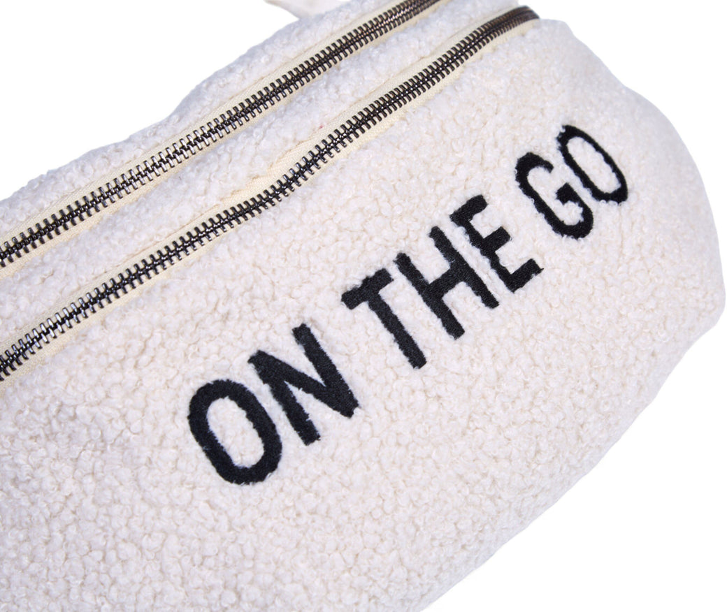 Banana Bag On the Go Teddy Off White - ChildHome