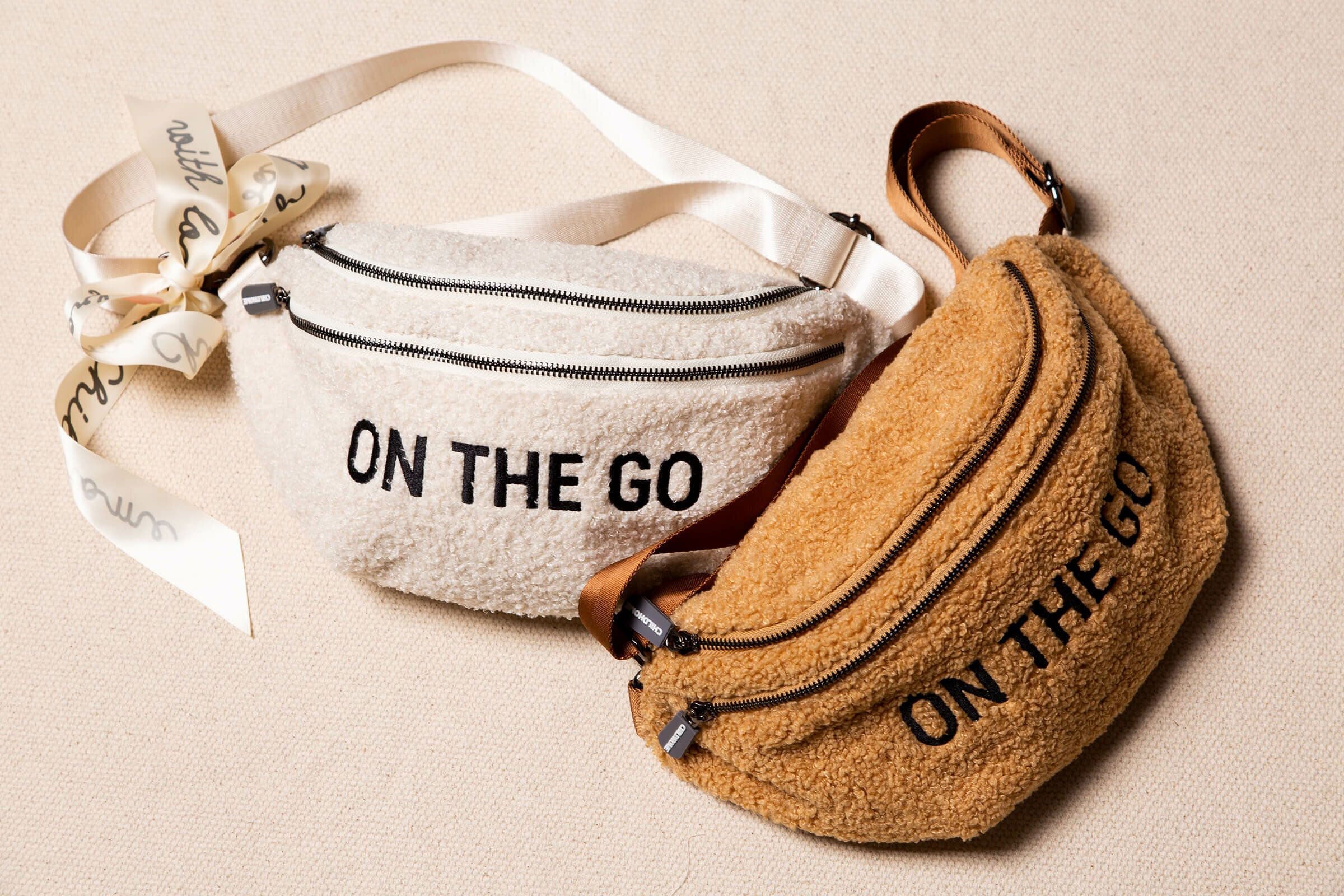 Banana Bag On the Go Teddy Off White - ChildHome