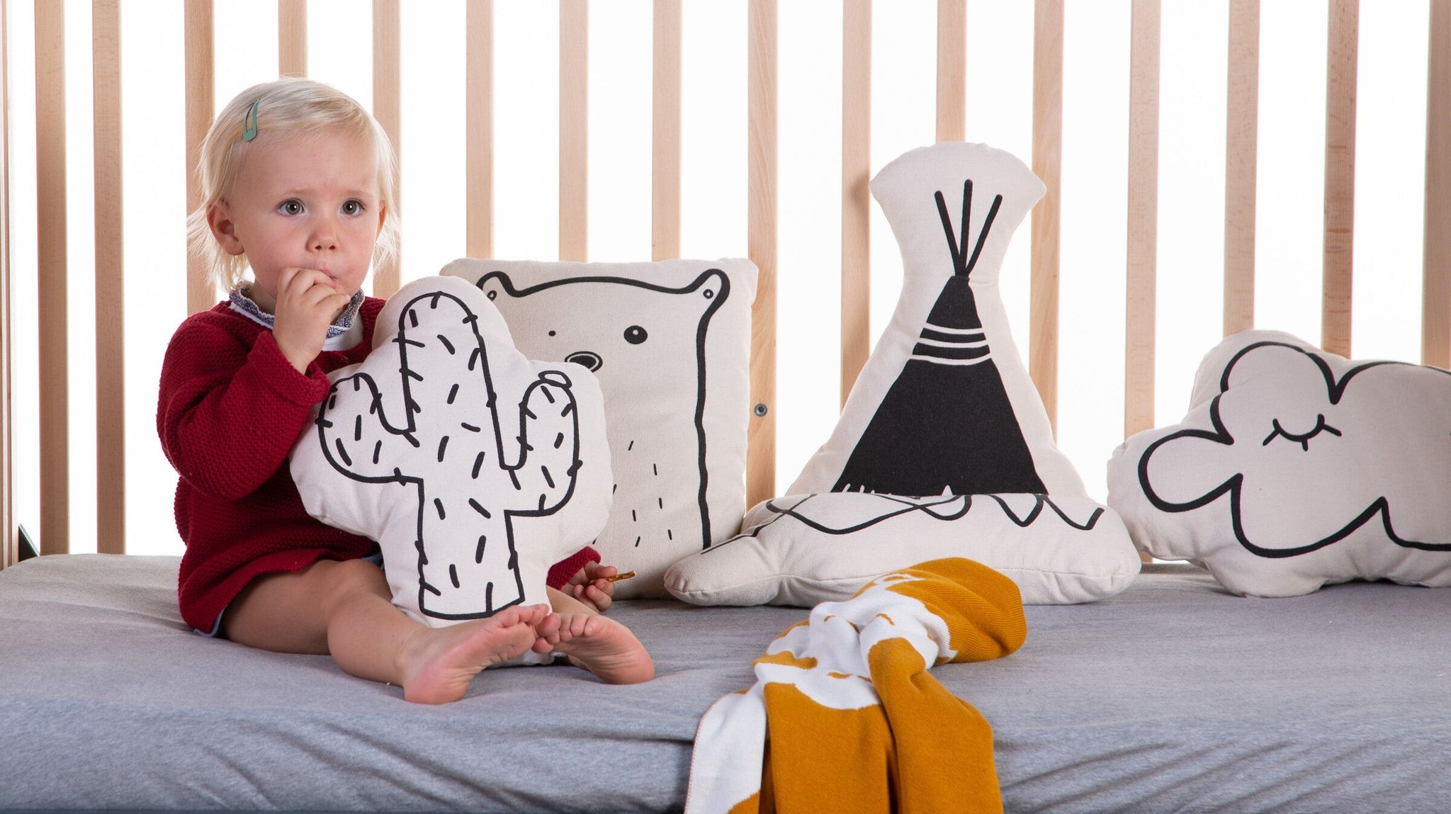 Canvas Cushion Cloud - ChildHome