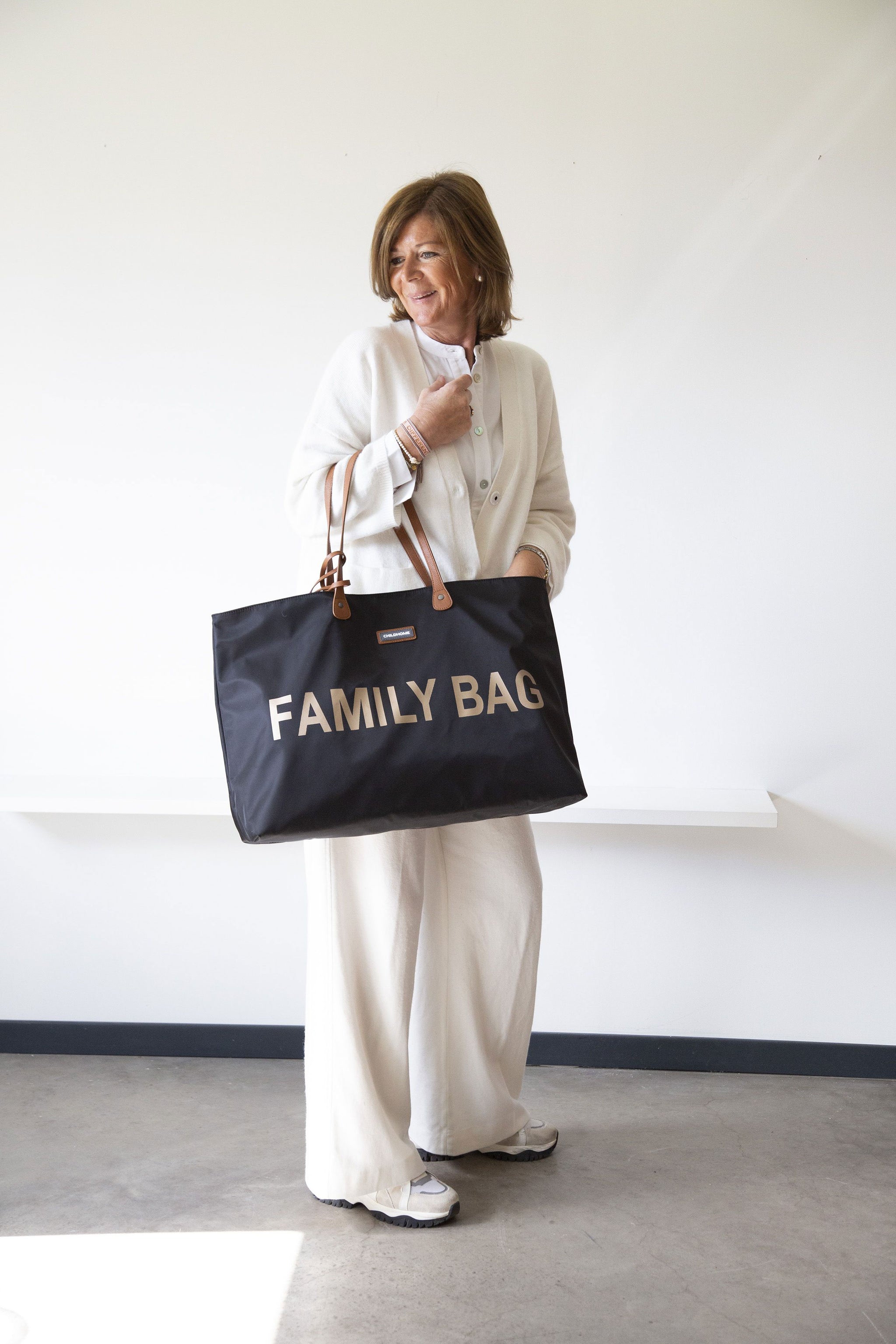 Family Bag Black Gold - ChildHome