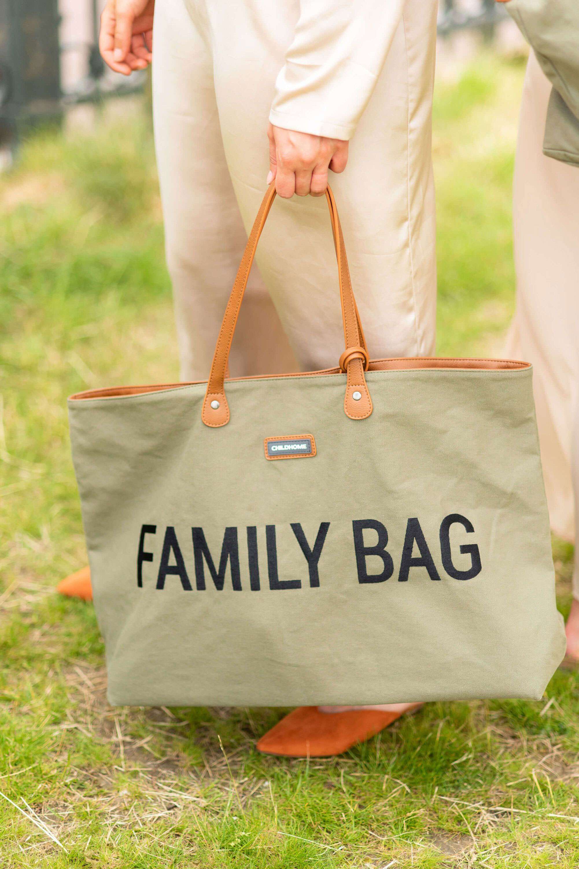 Family Bag Khaki Green - ChildHome