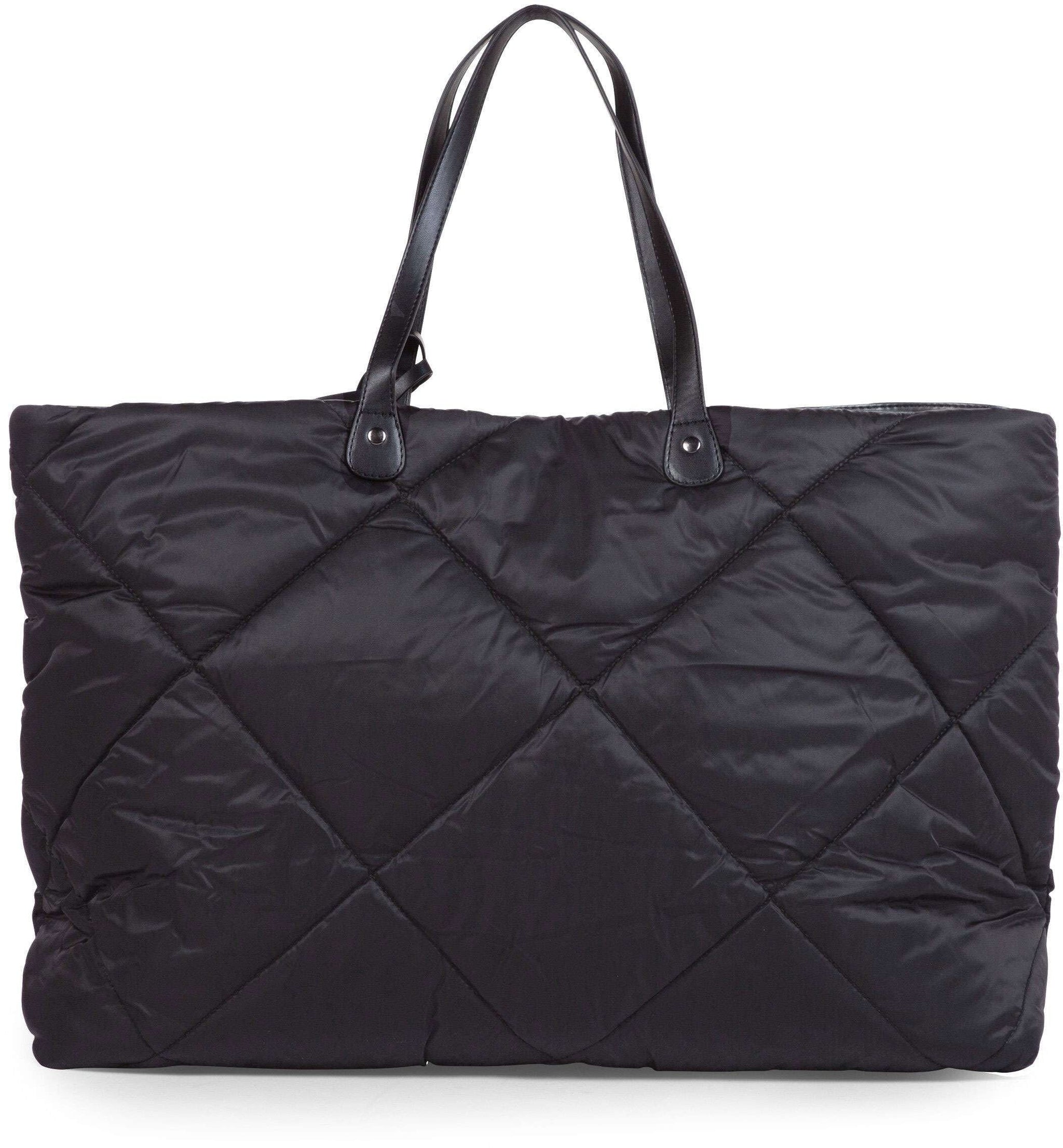 Family Bag Quilted Puffered Black - ChildHome