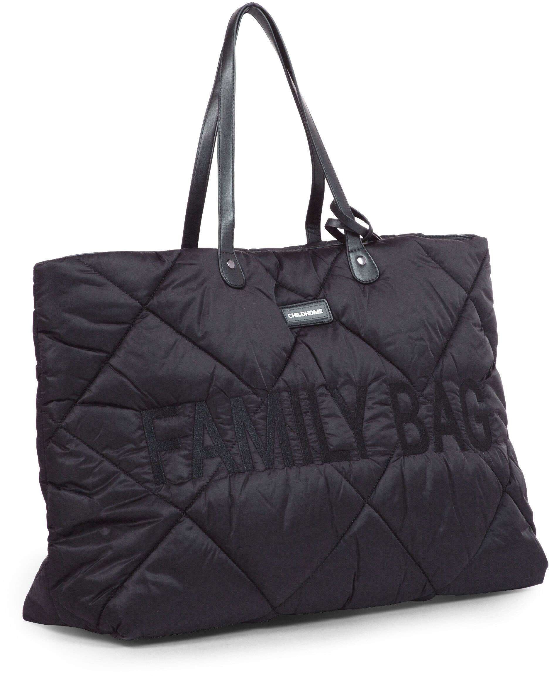 Family Bag Quilted Puffered Black - ChildHome