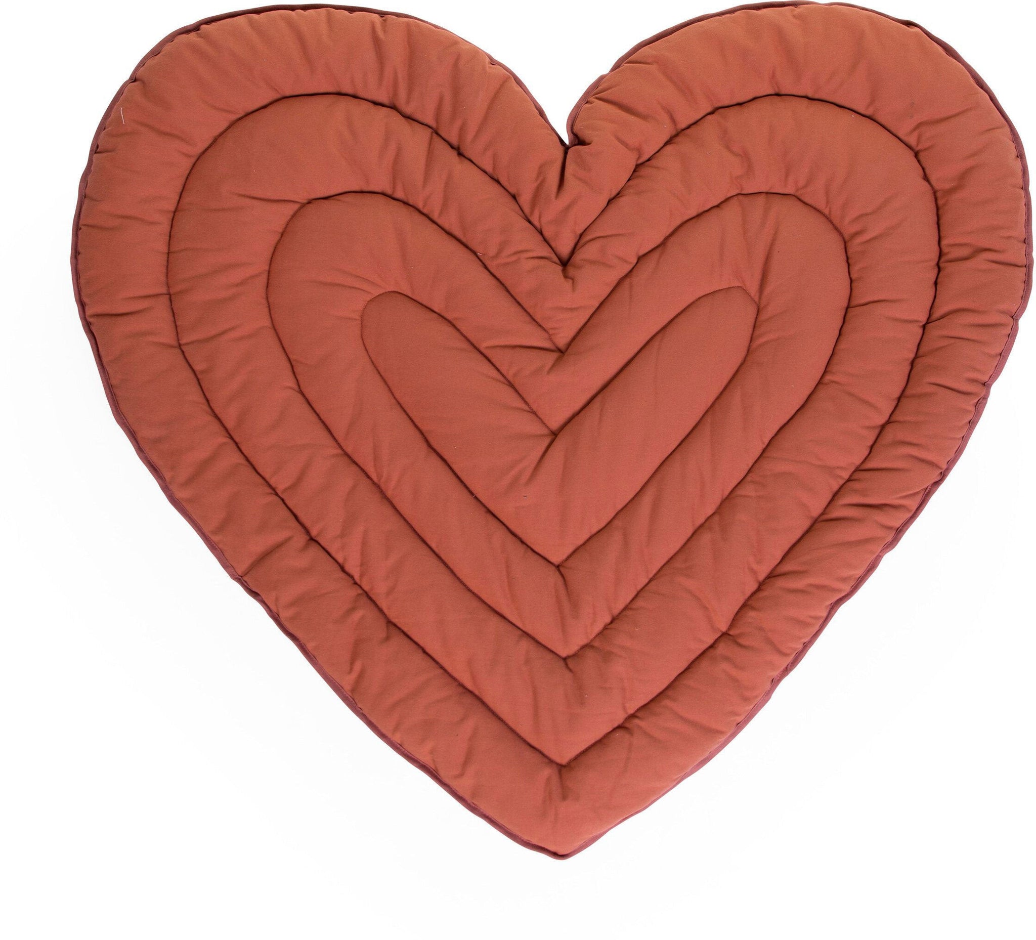 Forest Check Heart Play Mat - ChildHome