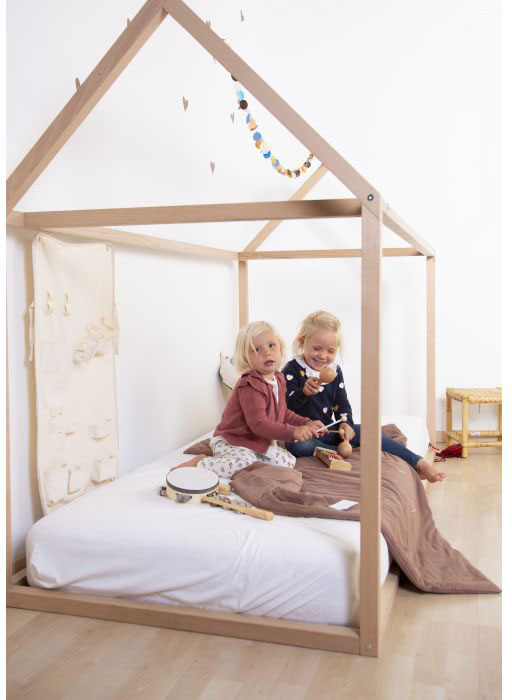 House Bed Natural - ChildHome