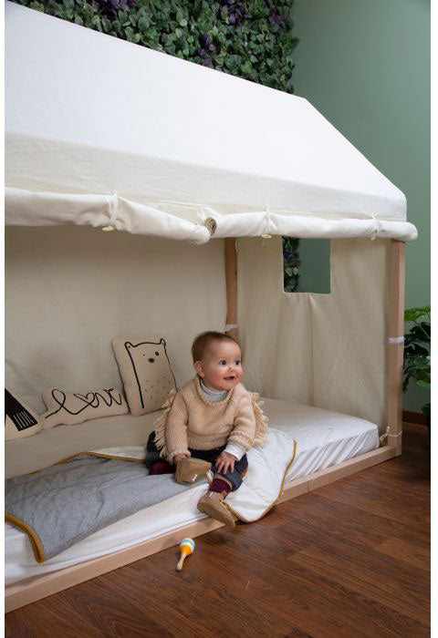 House Bed Natural - ChildHome