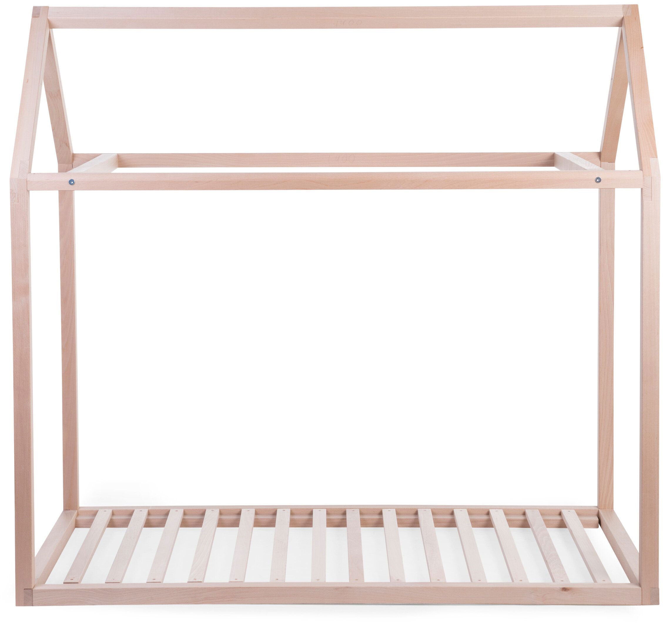House Bed Natural Toddler 70x140 - ChildHome