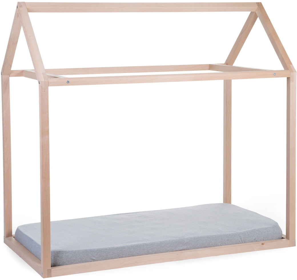 House Bed Natural Toddler 70x140 - ChildHome
