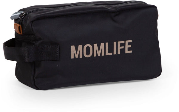 Momlife Toiletries Bag Off Black Gold - ChildHome