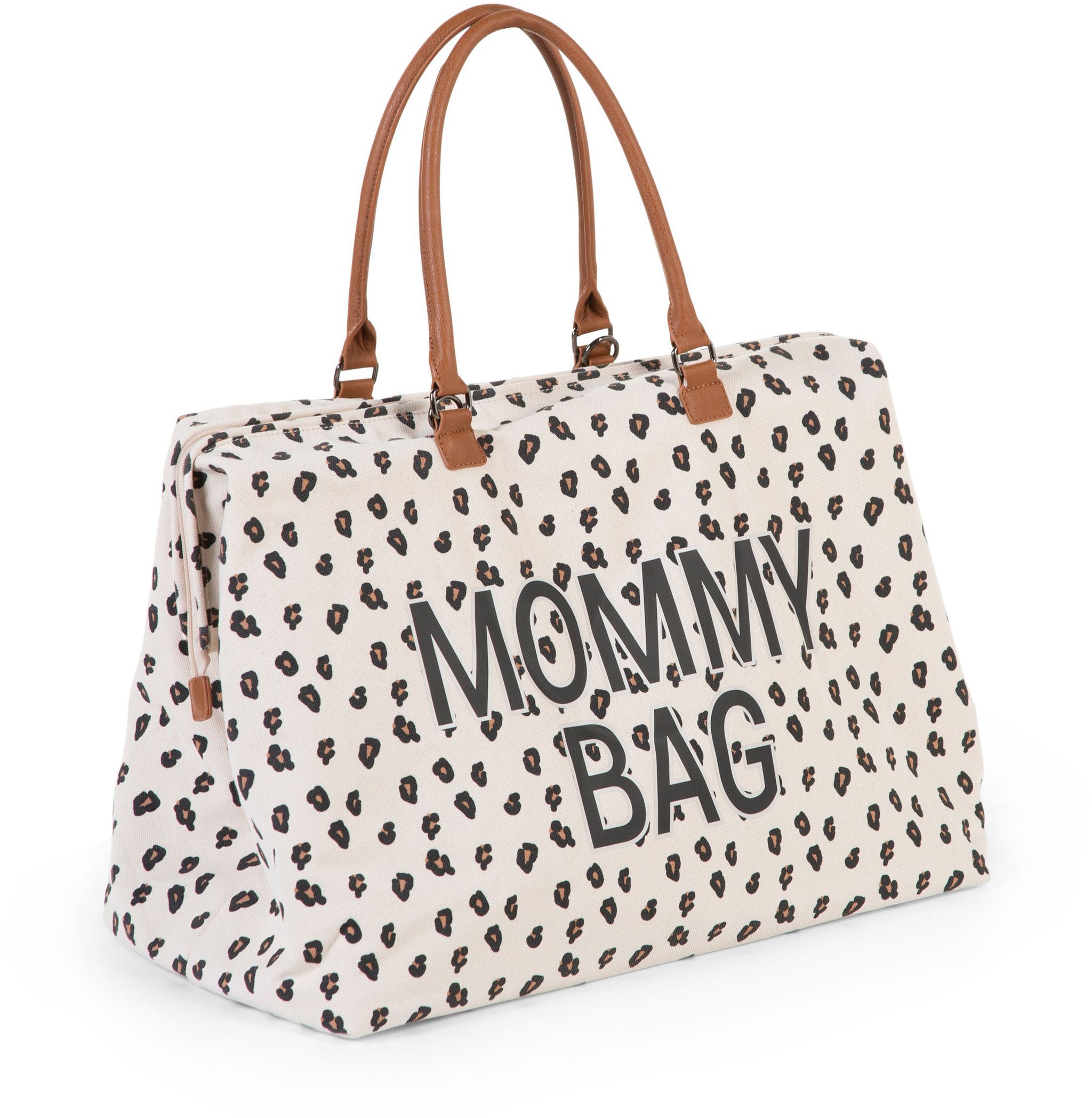 Mommy Bag Big Canvas Leopard - ChildHome