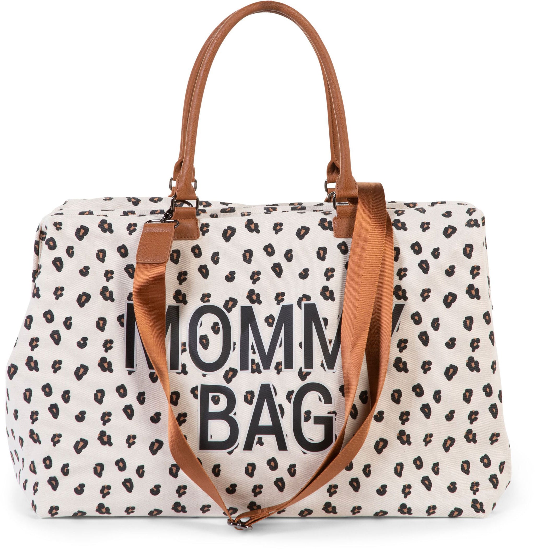 Mommy Bag Big Canvas Leopard - ChildHome