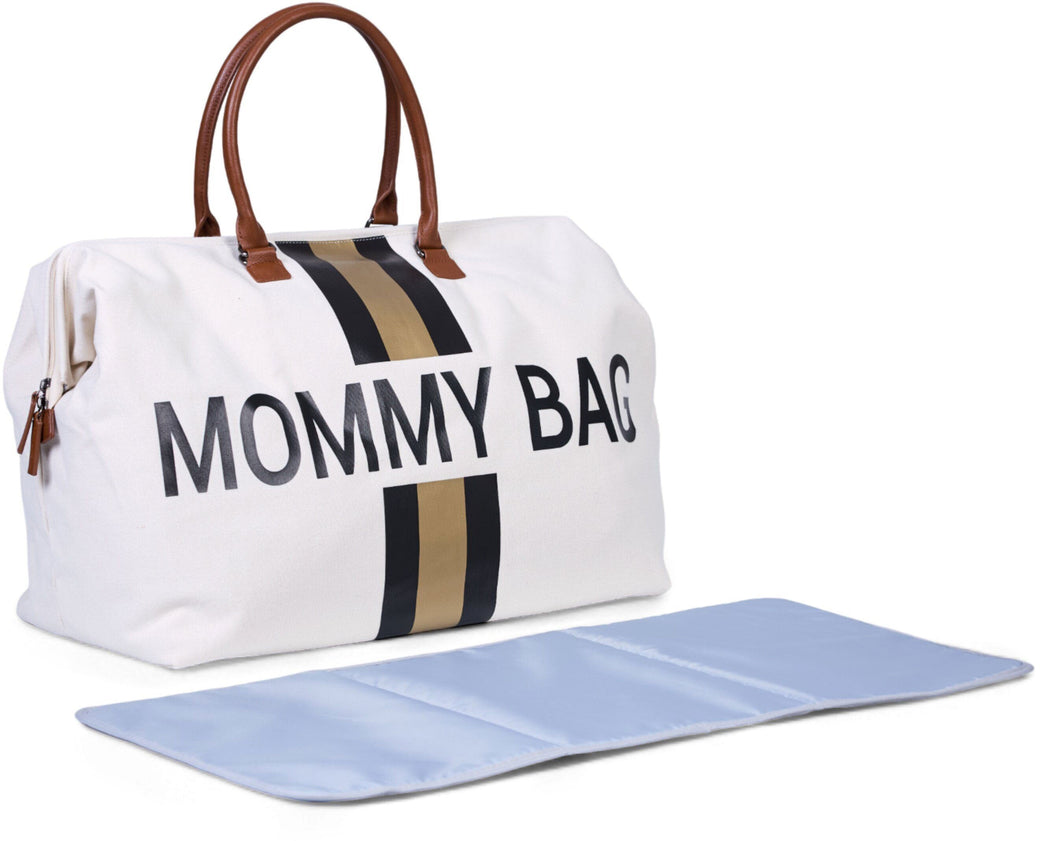 Mommy Bag Big Canvas Off White - ChildHome