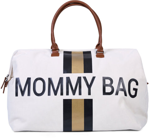 Mommy Bag Big Canvas Off White - ChildHome