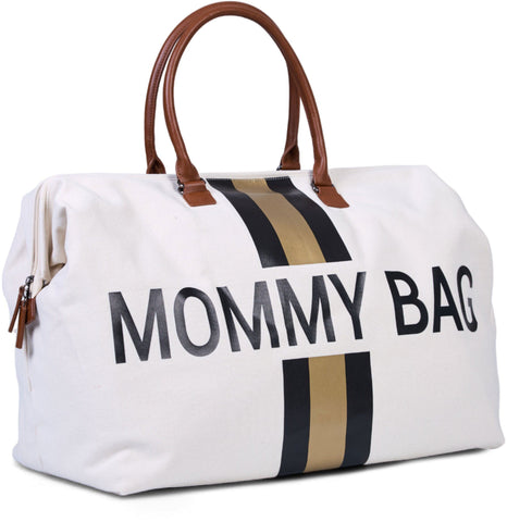 Mommy Bag Big Canvas Off White - ChildHome