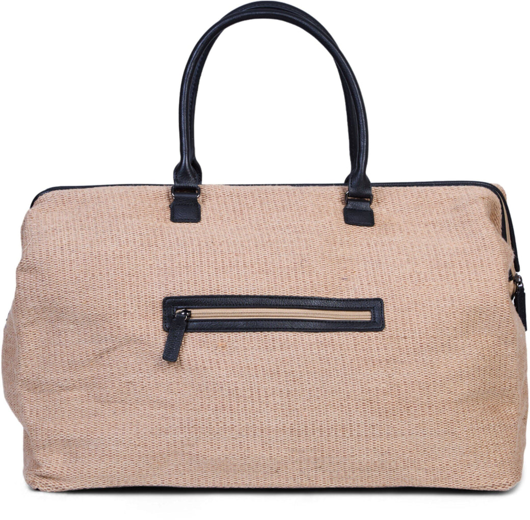 Mommy Bag Big Canvas Raffia - ChildHome
