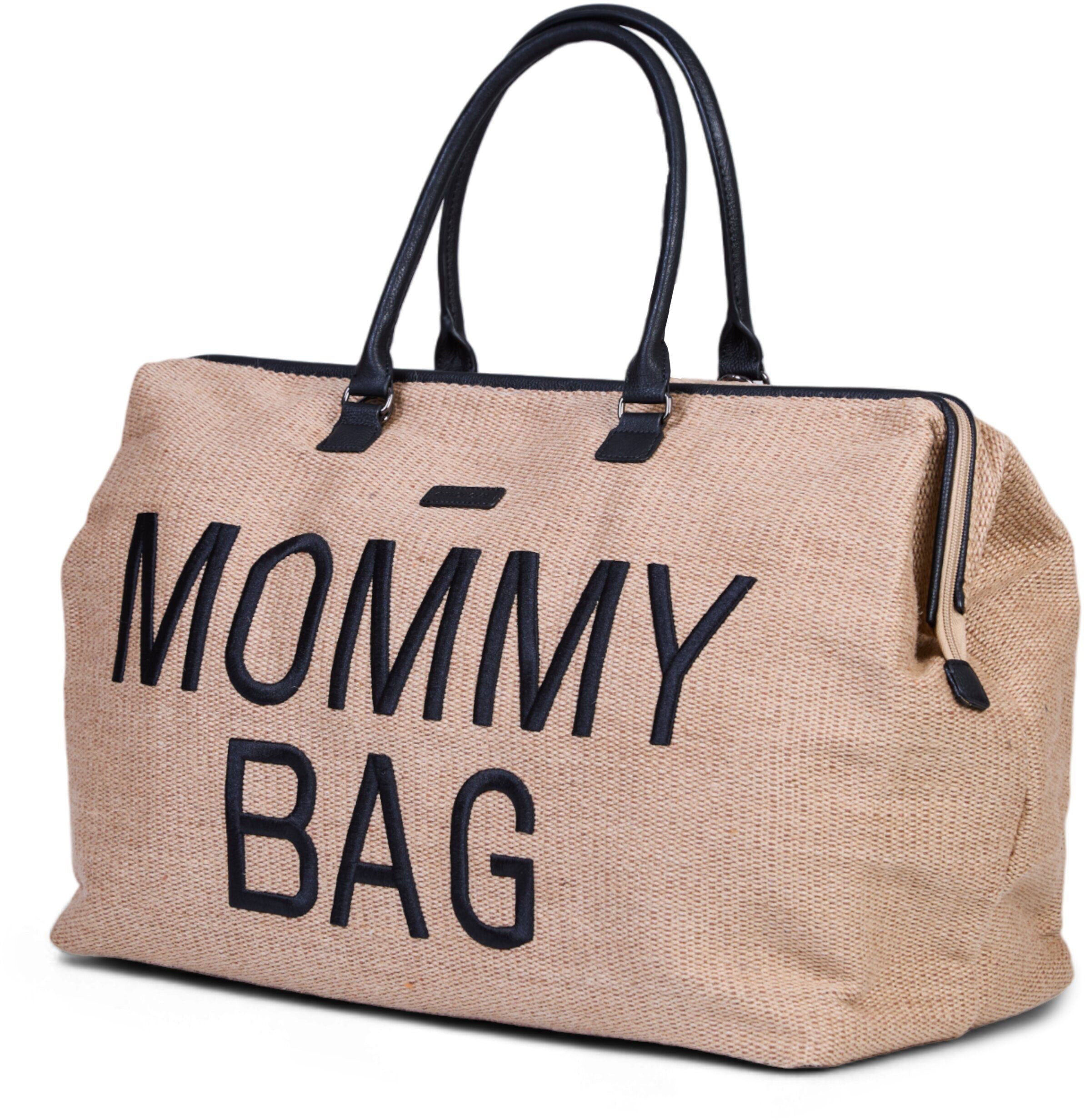 Mommy Bag Big Canvas Raffia - ChildHome