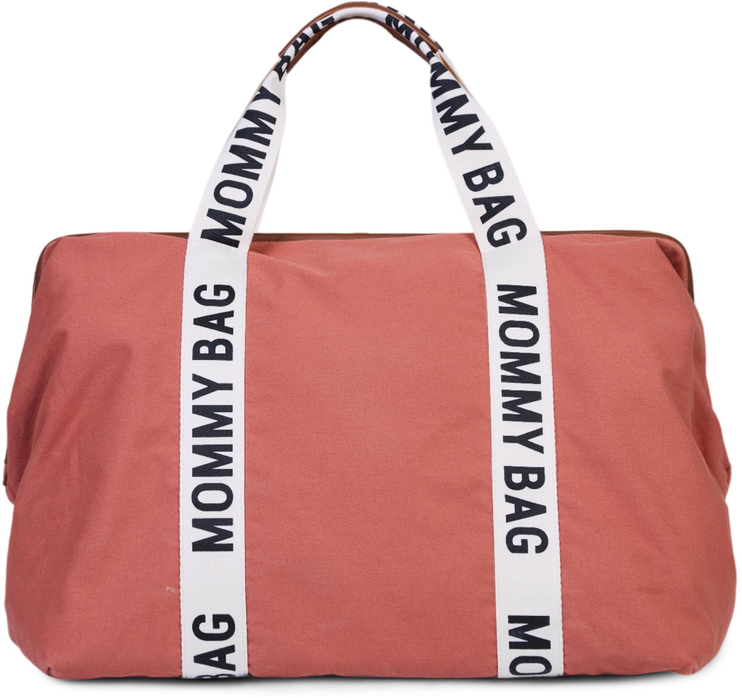 Mommy Bag Big Canvas Terracotta - ChildHome