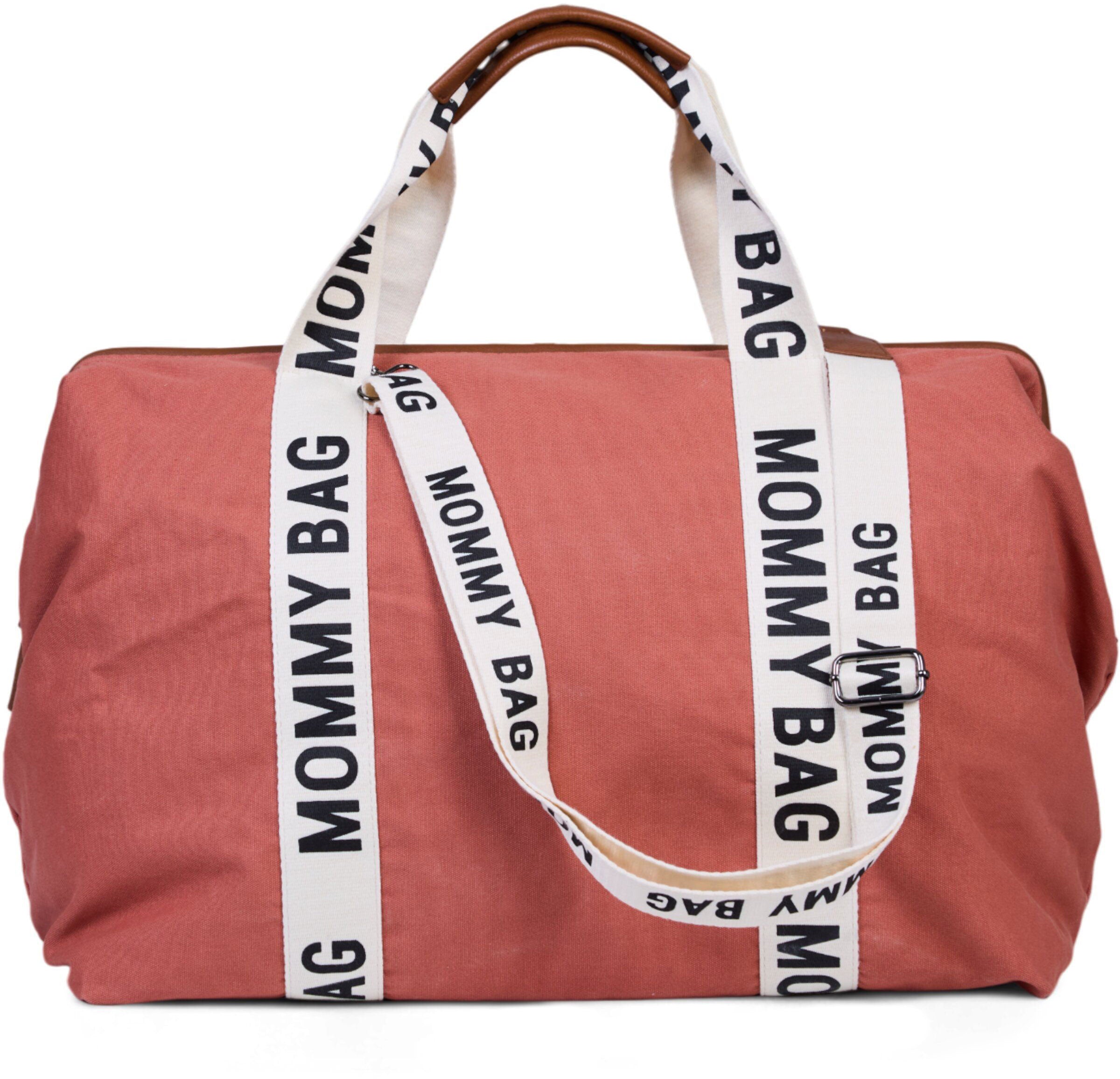 Mommy Bag Big Canvas Terracotta - ChildHome