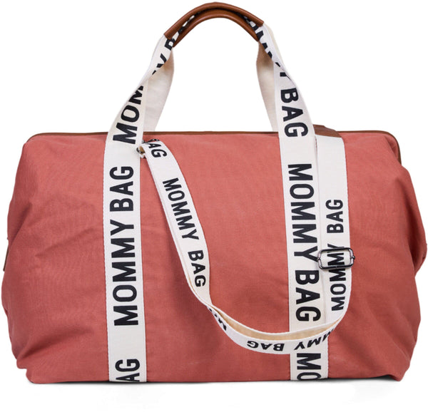 Mommy Bag Big Canvas Terracotta - ChildHome