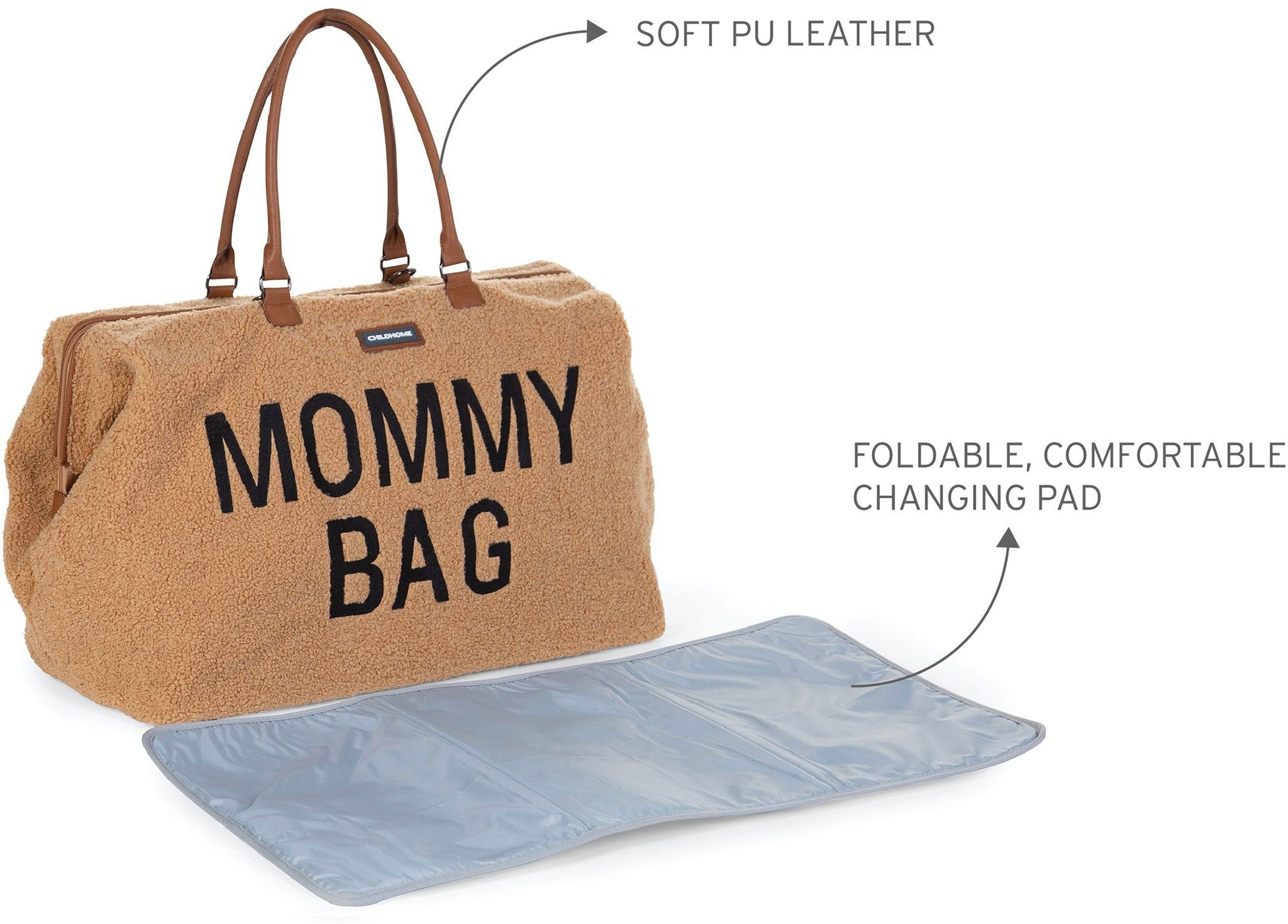 Mommy Bag Big Teddy Beige - ChildHome