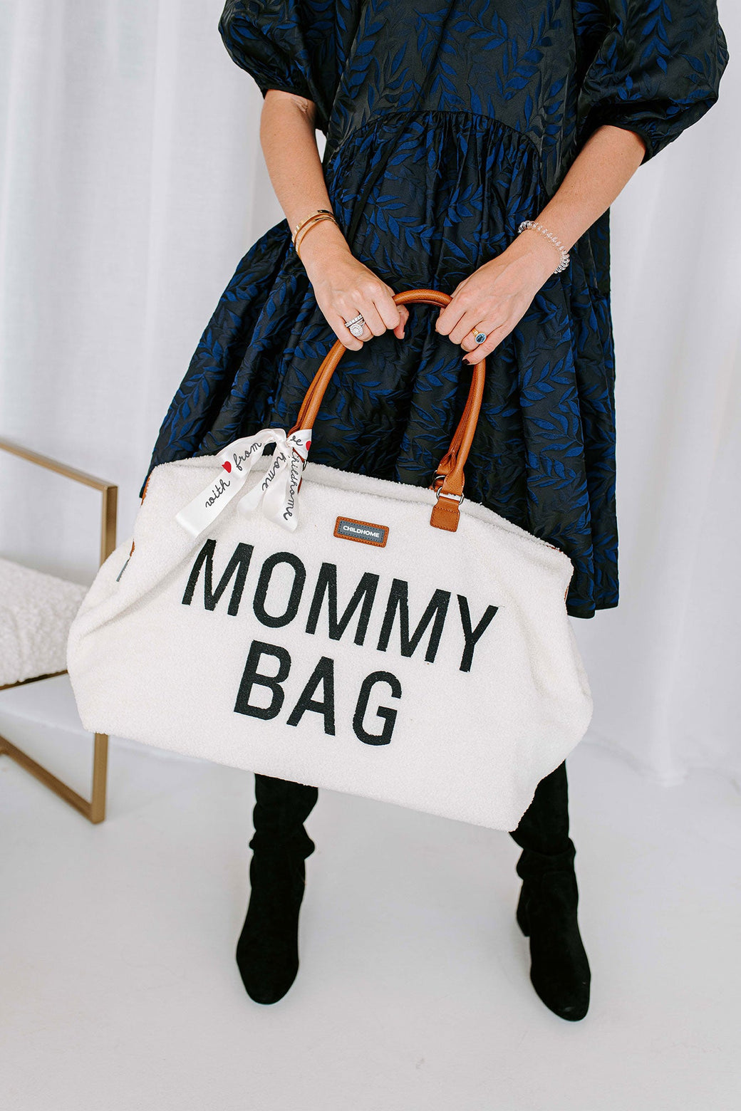 Mommy Bag Big Teddy Offwhite - ChildHome