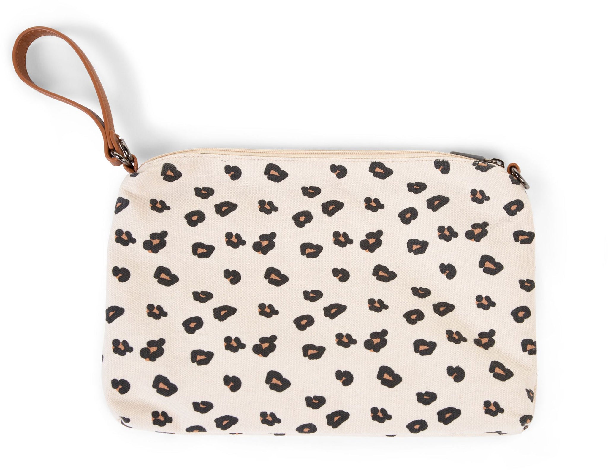 Mommy Clutch Bag Canvas Leopard - ChildHome