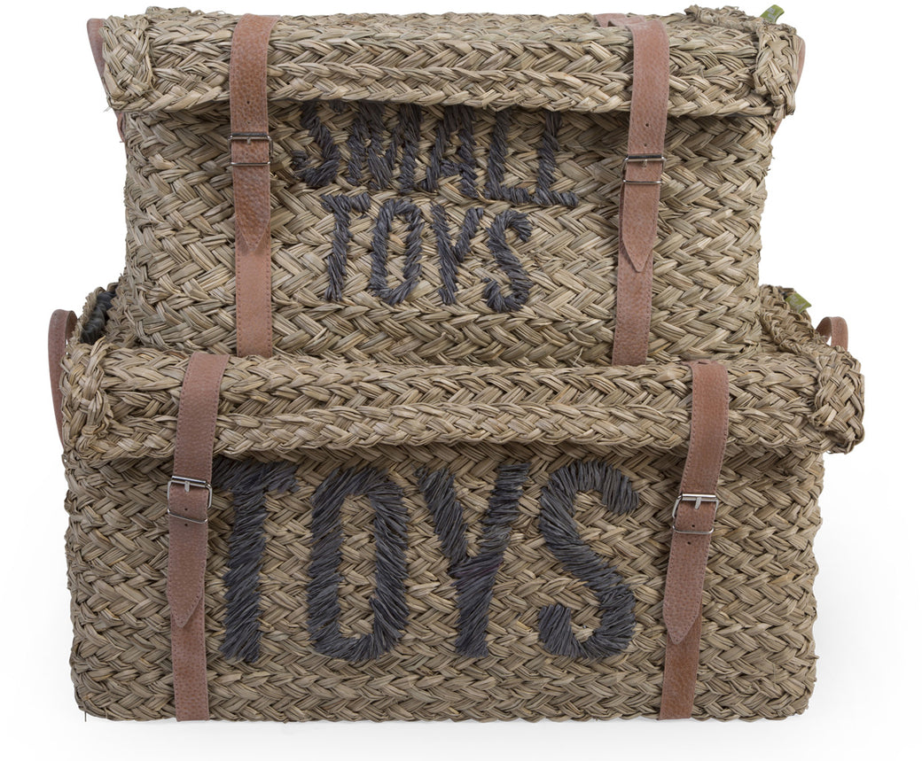 Rattan Toy Basket Set of 2 - ChildHome