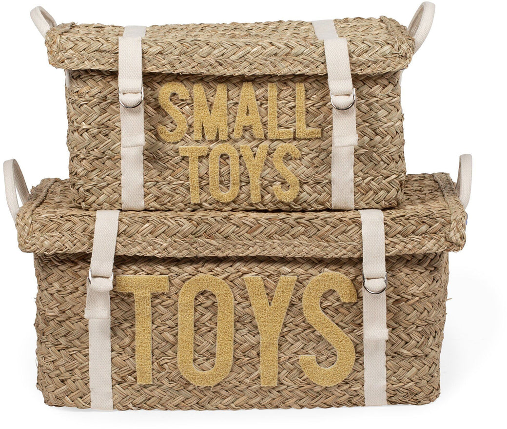 Rattan Toy Basket Set of 2 - ChildHome