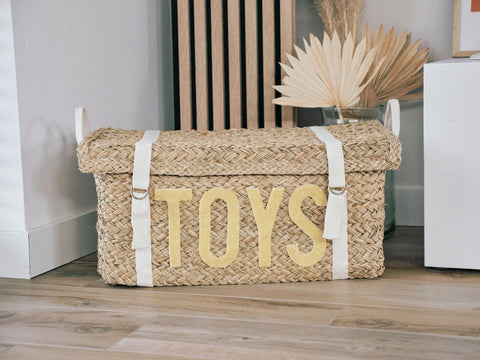Rattan Toy Basket Set of 2 - ChildHome