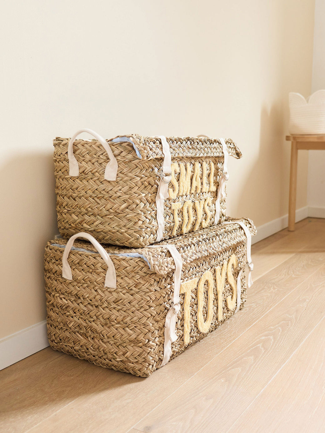 Rattan Toy Basket Set of 2 - ChildHome