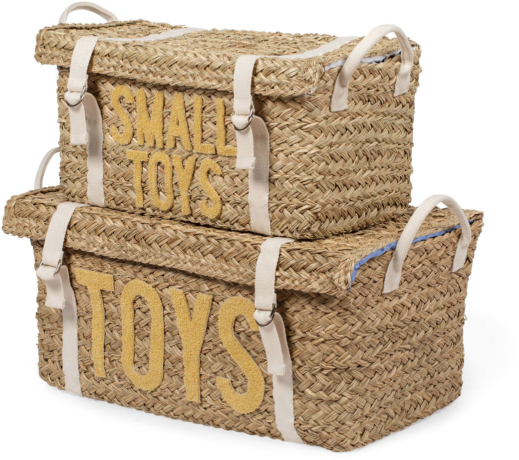 Rattan Toy Basket Set of 2 - ChildHome