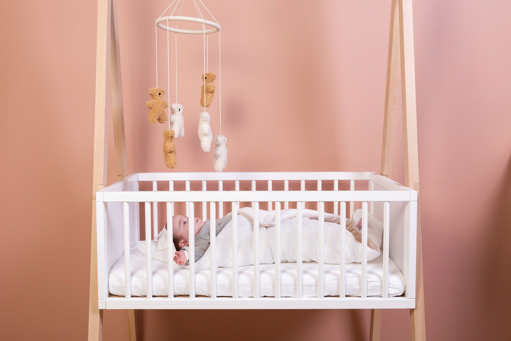 Tipi Cradle & Clothing Rack - ChildHome